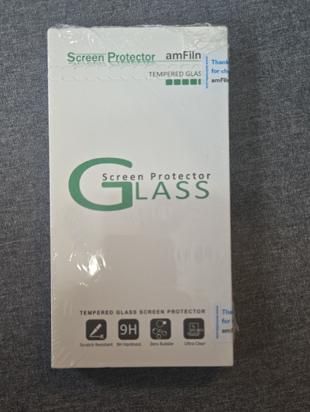 amFilm Tempered Glass Screen Protector - Galaxy Note 9